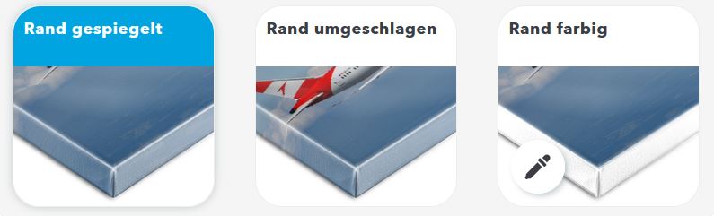 Rand Leinwandbild